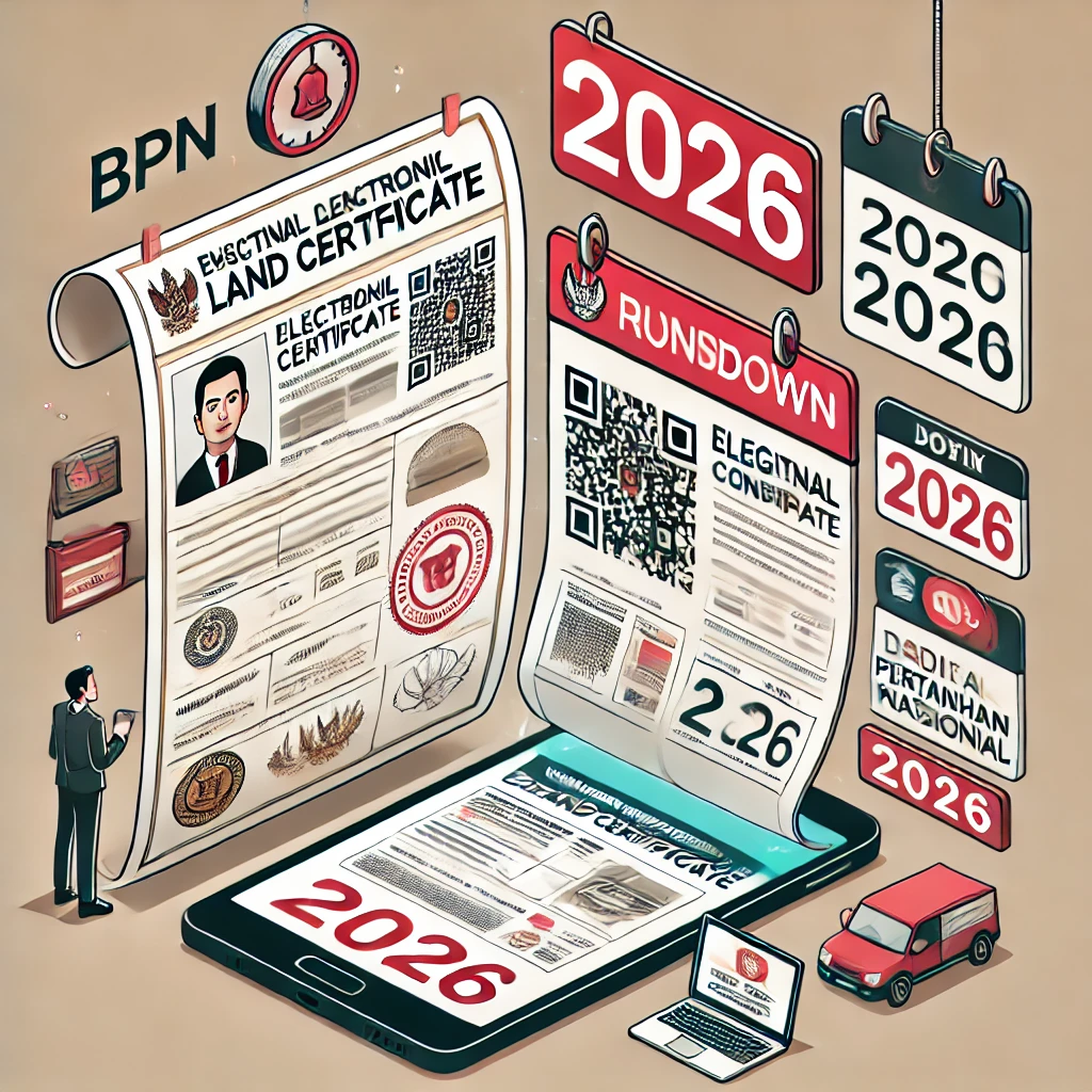 Sertifikat Tanah Elektronik: Wajib Ubah Hingga 2026